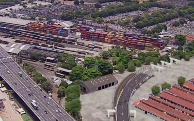 Alça de acesso da Ponte Rio-Niterói para a Linha Vermelha será entregue até o fim do ano