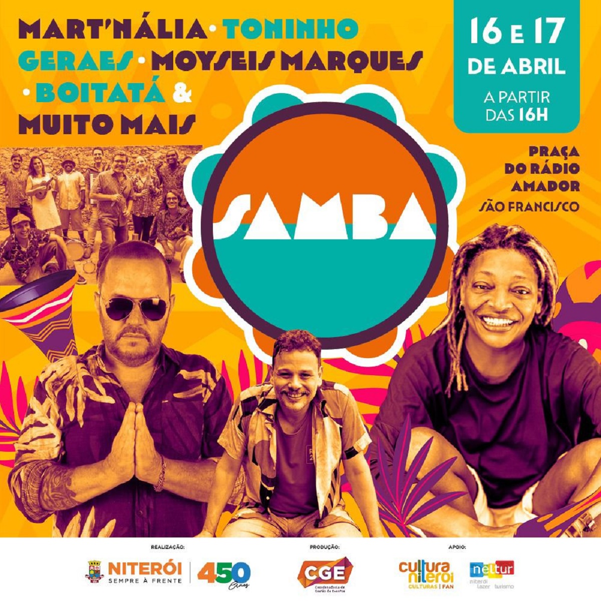 Final de semana de Samba em Niterói