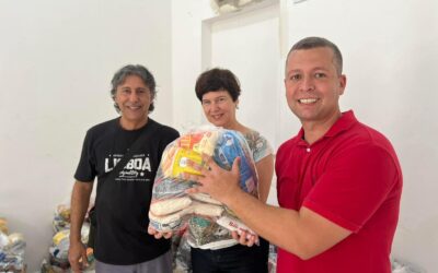 Natal Solidário arrecadou mais de uma tonelada de alimentos