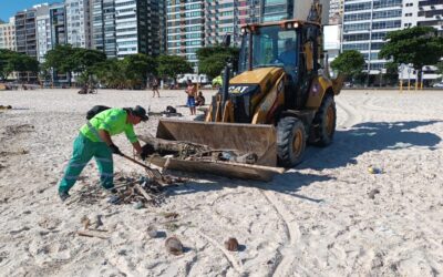 Niterói coleta mais de 150 toneladas de lixo durante o Carnaval