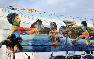 Novo mural de Eduardo Kobra é revelado em Niterói