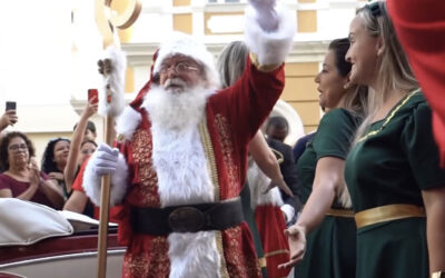 Papai Noel chega no Plaza Niterói; confira a programação
