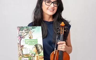 Oficina gratuita de violino na Casa Aprendiz, em Niterói