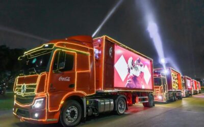 Caravana da Coca-Cola 2024 ilumina Niterói neste Natal