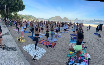 Aulão gratuito de yoga em Niterói acontece neste sábado