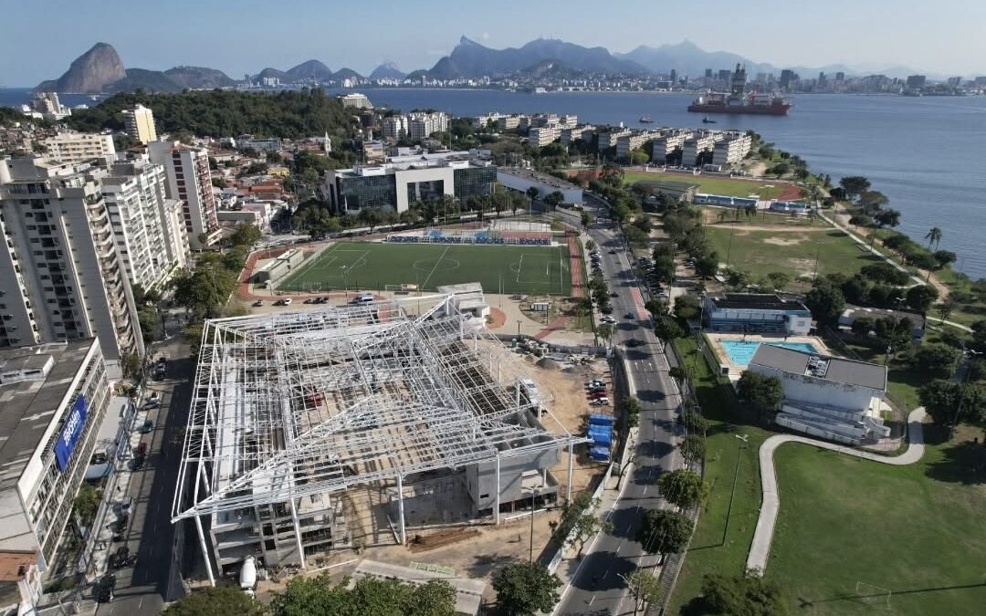 Arena Niterói começa a tomar forma e promete impacto