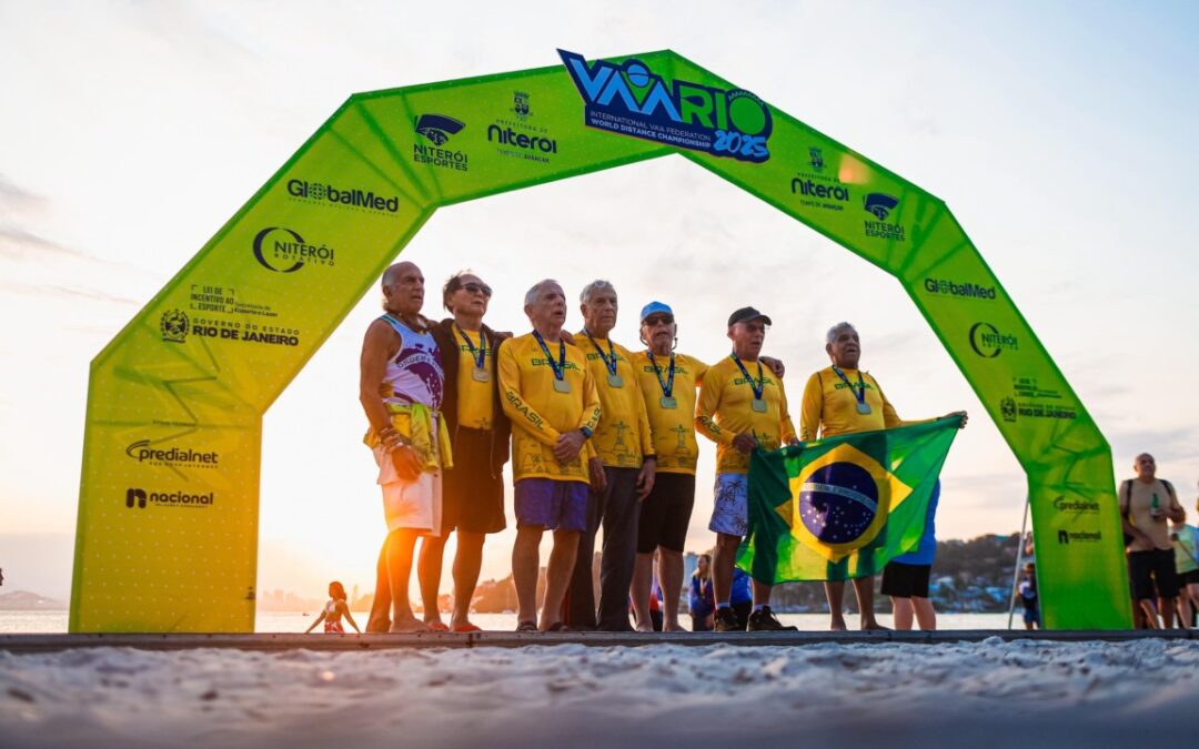 Niterói celebra: Brasil brilha no Mundial de Va’a 2025