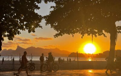 Fim de semana ensolarado em Niterói no fim de novembro