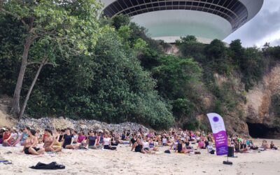 Yoga na Praia em Niterói: aula gratuita na Boa Viagem