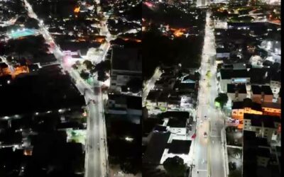 Iluminação de LED em Niterói avança pelas ruas do Barreto