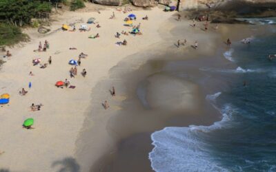 Praia do Sossego: 100% própria e selo Bandeira Azul