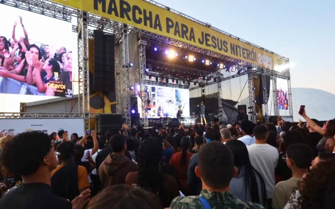 Marcha para Jesus 2026 em Niterói terá Aline Barros