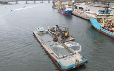 Dragagem do Canal de São Lourenço entra na reta final