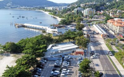 Novo bicicletário de Charitas entra na fase de conclusão